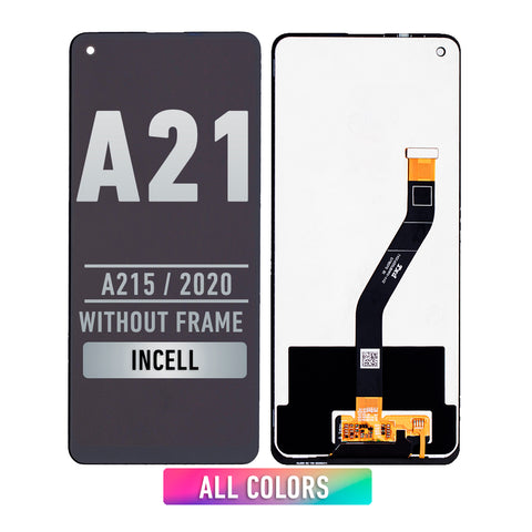 Samsung Galaxy A21 (A215 / 2020) LCD Screen Assembly Replacement Without Frame (INCELL) (All Colors)