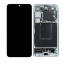 Samsung Galaxy S24 OLED Screen Assembly Replacement With Frame (Refurbished) (Marble Gray)
