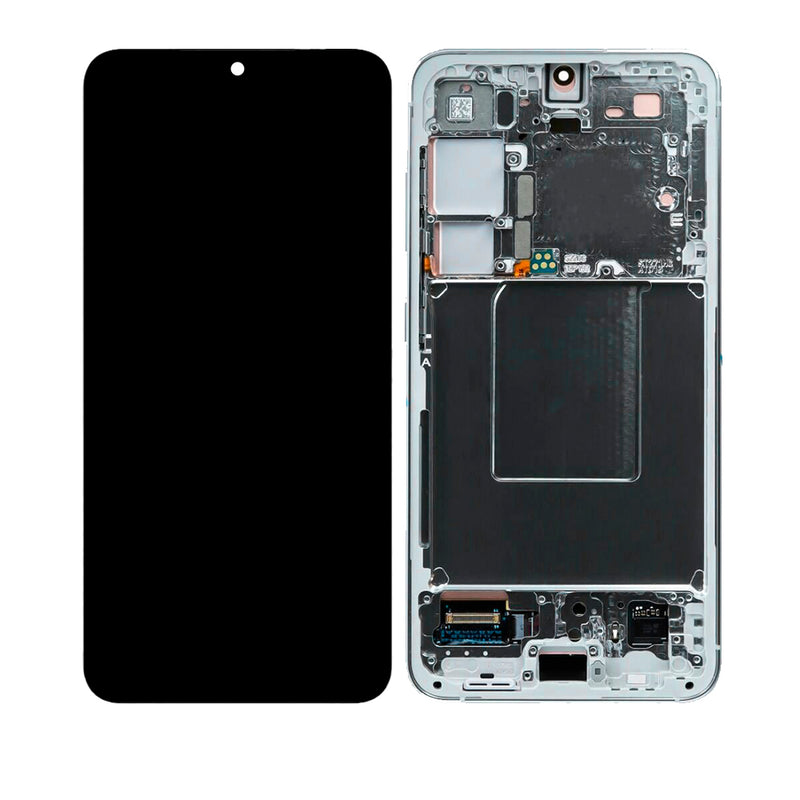 Samsung Galaxy S24 OLED Screen Assembly Replacement With Frame (Refurbished) (Marble Gray)