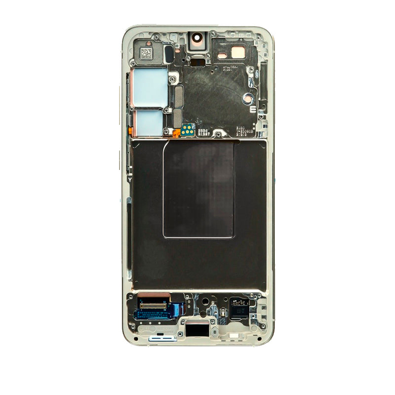 Samsung Galaxy S24 OLED Screen Assembly Replacement With Frame (Refurbished) (Amber Yellow)