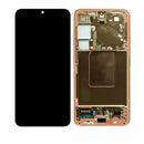 Samsung Galaxy S24 OLED Screen Assembly Replacement With Frame (Refurbished) (Sandstone Orange)