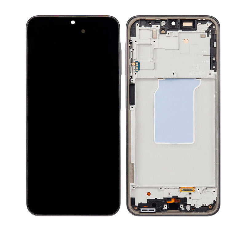 Samsung Galaxy A26 5G (A266 / 2025 ) OLED Screen Assembly Replacement With Frame (OLED PLUS) (Black)