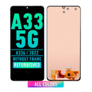 Samsung Galaxy A33 5G (A336 / 2022) OLED Screen Assembly Replacement Without Frame (Refurbished) (All Colors)