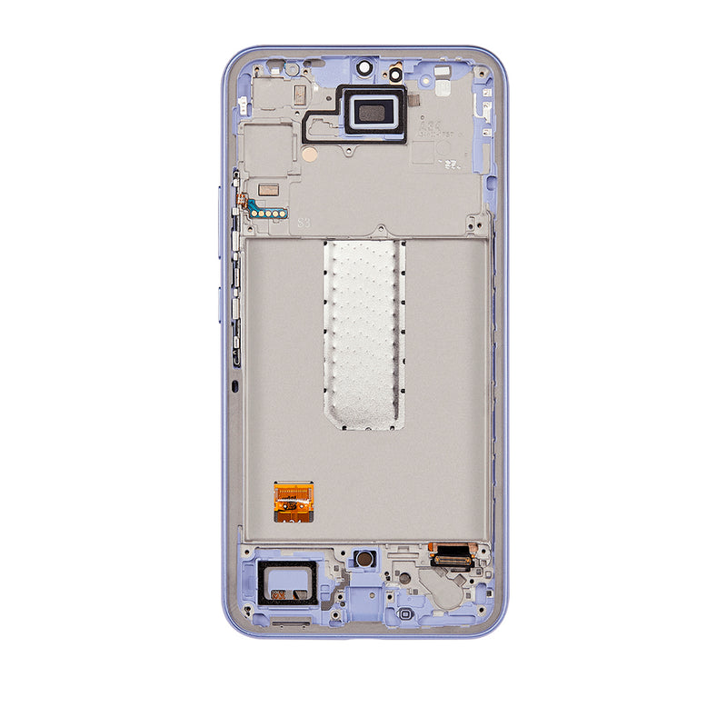 Samsung Galaxy A34 5G (A346 / 2023) OLED Screen Assembly Replacement With Frame (Refurbished) (Violet)