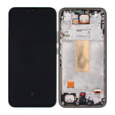 Samsung Galaxy A34 5G (A346 / 2023) OLED Screen Assembly Replacement With Frame (OLED PLUS) (Graphite)