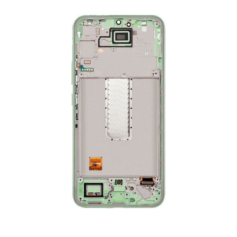 Samsung Galaxy A34 5G (A346 / 2023) OLED Screen Assembly Replacement With Frame (Refurbished) (Lime)