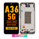 Samsung Galaxy A36 5G (A366) LCD Screen Assembly Replacement With Frame (OLED PLUS) (All Colors)