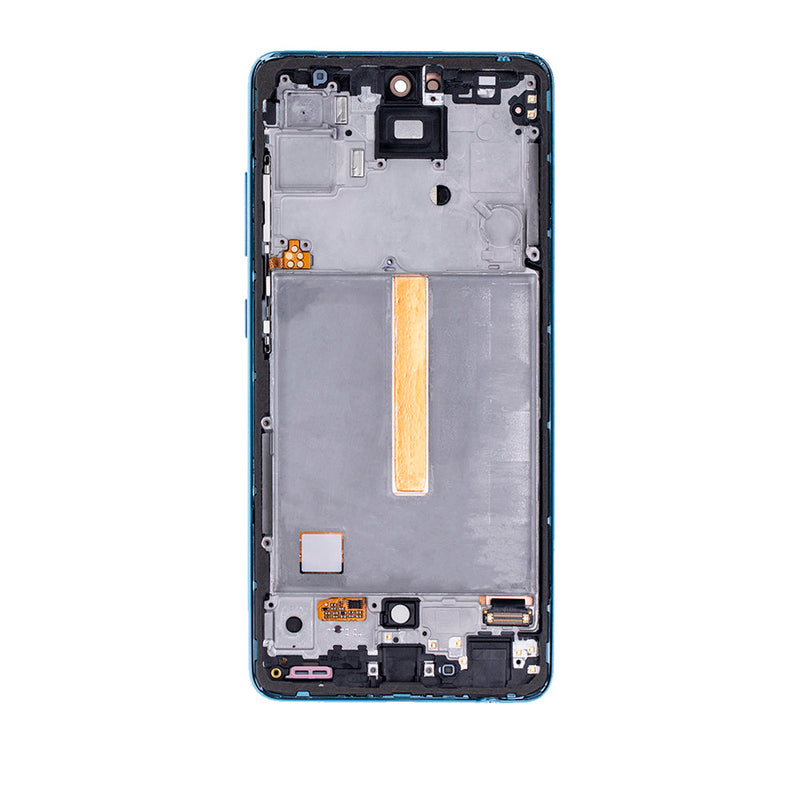 Samsung Galaxy A52 4G (A525 / 2021) (6.36") OLED Screen Assembly Replacement With Frame (OLED PLUS) (Awesome Blue)