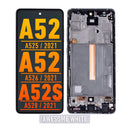 Samsung Galaxy A52 4G (A525 / 2021) (6.36") OLED Screen Assembly Replacement With Frame (OLED PLUS) (Awesome White)