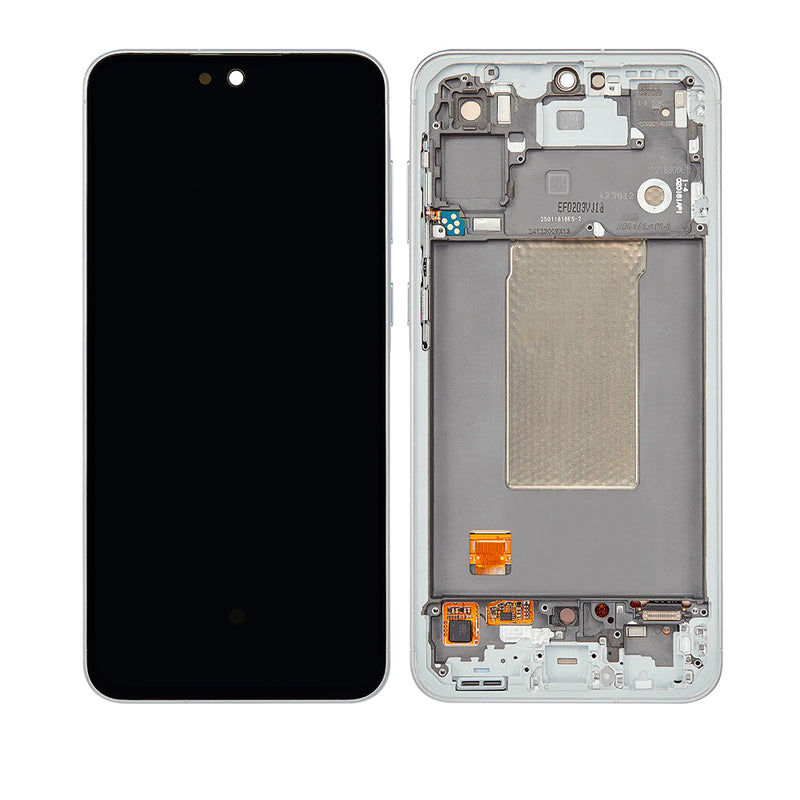 Samsung Galaxy A56 5G (A566 / 2025) OLED Screen Assembly Replacement With Frame (Refurbished) (Olive)