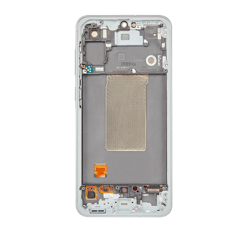 Samsung Galaxy A56 5G (A566 / 2025) OLED Screen Assembly Replacement With Frame (Refurbished) (Olive)