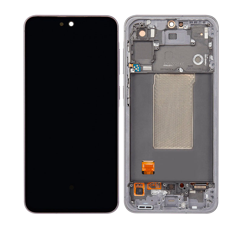 Samsung Galaxy A56 5G (A566 / 2025) OLED Screen Assembly Replacement With Frame (OLED PLUS) (Graphite)