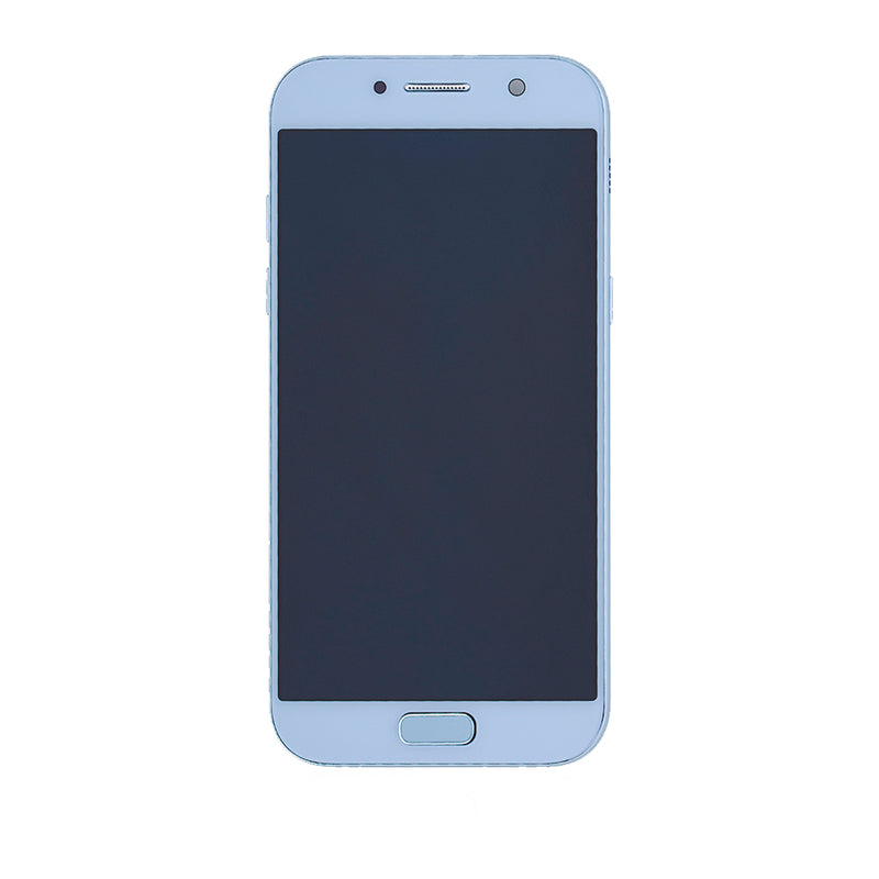 Samsung Galaxy A5 (A520 / 2017) OLED Screen Assembly Replacement With Frame (OLED PLUS) (Blue Mist)