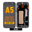 Samsung Galaxy A5 (A520 / 2017) OLED Screen Assembly Replacement With Frame (OLED PLUS) (Black)
