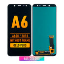 Samsung Galaxy A6 (A600 / 2018) OLED Screen Assembly Replacement Without Frame (OLED PLUS) (All Colors)