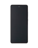 Samsung Galaxy A72 (A725 / 2021) (6.67") OLED Screen Assembly Replacement With Frame (OLED PLUS) (Awesome White)