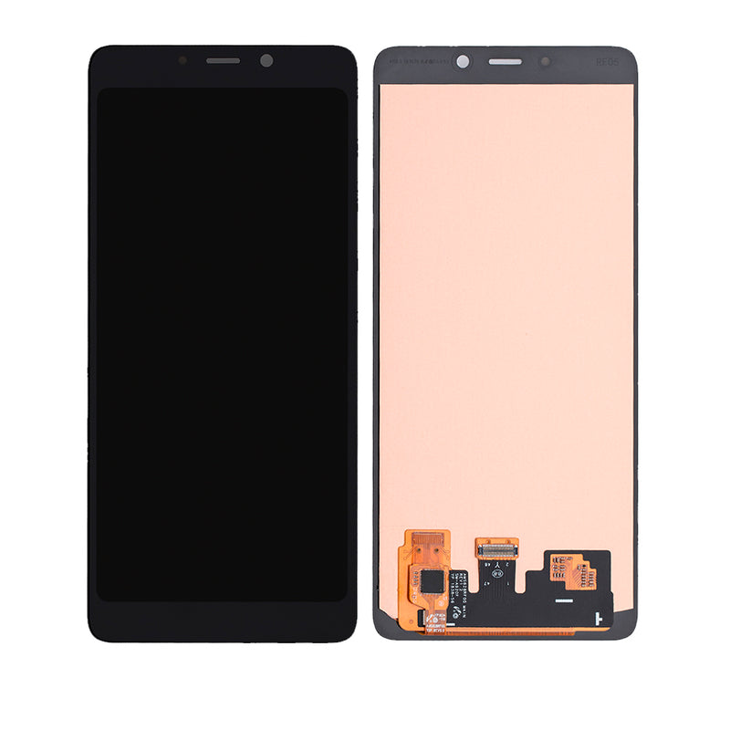 Samsung Galaxy A9 (A920 / 2018) OLED Screen Assembly Replacement Without Frame (OLED PLUS) (Black)