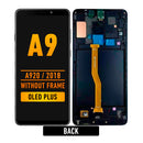 Samsung Galaxy A9 (A920 / 2018) OLED Screen Assembly Replacement With Frame (Refurbished) (Black)