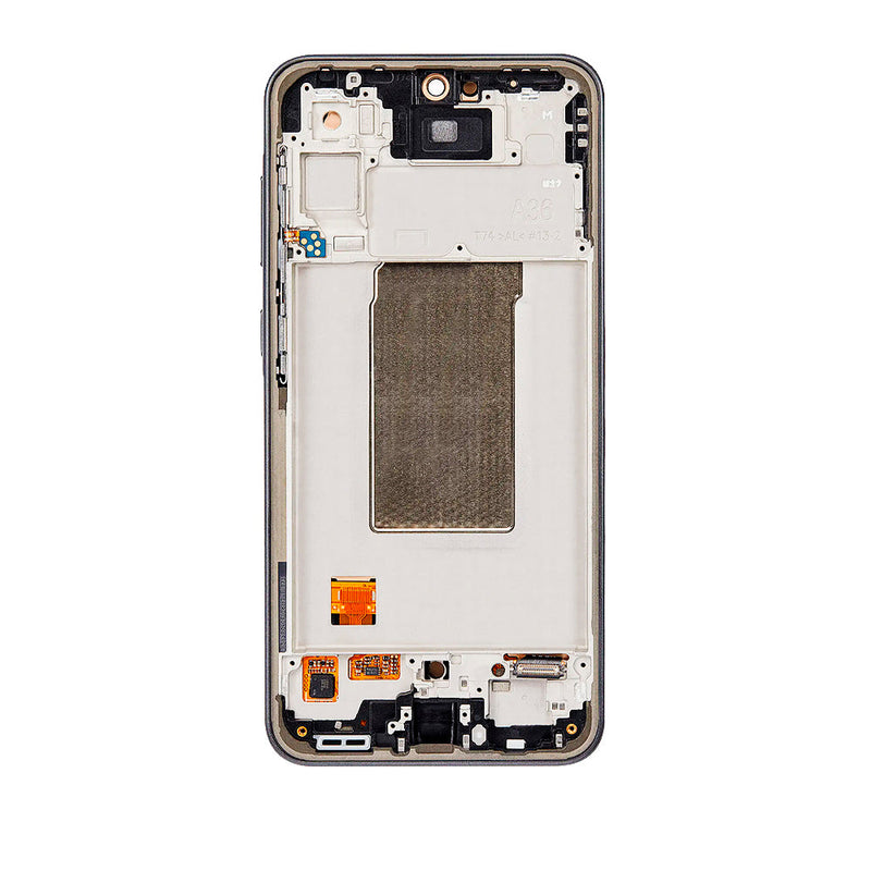Samsung Galaxy A36 5G (A366 / 2025) OLED Screen Assembly Replacement With Frame (Refurbished) (Black)