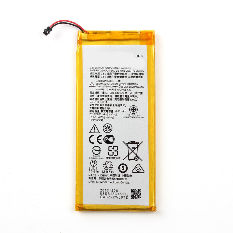 Motorola Moto G6 / G5S / G5S Plus Battery Replacement High Capacity (HG30) (XT1925)