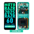 Motorola Razr 2025 / Razr 60 (XT2553 / 2025) OLED Assembly With Frame (Refurbished) (Spring Bud)