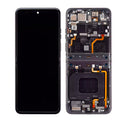 Motorola Razr 2024 / Razr 50 (XT2453 / 2024) OLED Assembly With Frame (Refurbished) (Koala Grey)