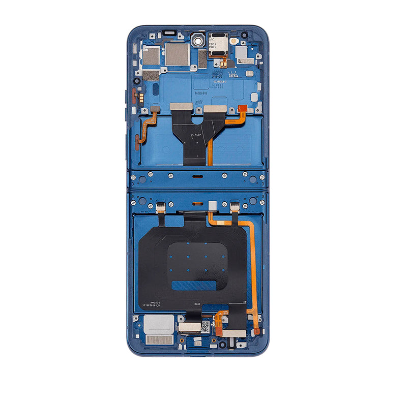 Motorola Razr 2025 / Razr 60 (XT2553 / 2025) OLED Assembly With Frame (Refurbished) (Gibraltar Sea)