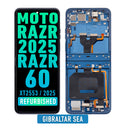 Motorola Razr 2025 / Razr 60 (XT2553 / 2025) OLED Assembly With Frame (Refurbished) (Gibraltar Sea)