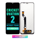 Cricket Ovation 2 LCD Screen Assembly Replacement Without Frame (Refurbished) (All Colors)