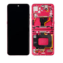 Motorola Razr Ultra 2025 (XT2551 / 2025) / Razr 60 Ultra (XT2551 / 2025) OLED Assembly With Frame (Refurbished) (Cabaret)