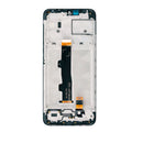 Moto E7 Power (XT2097-6 / 2021) / Moto E7i Power (XT2097-14 / 2021) LCD Screen Assembly Replacement With Frame (Refurbished) (Black)