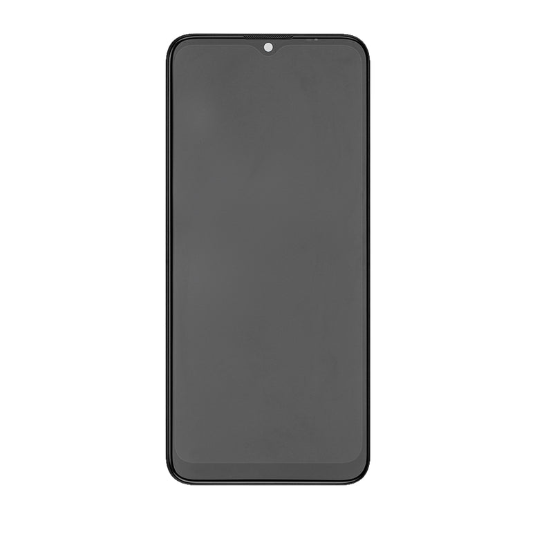 Moto E7 Power (XT2097-6 / 2021) / Moto E7i Power (XT2097-14 / 2021) LCD Screen Assembly Replacement With Frame (Refurbished) (Black)
