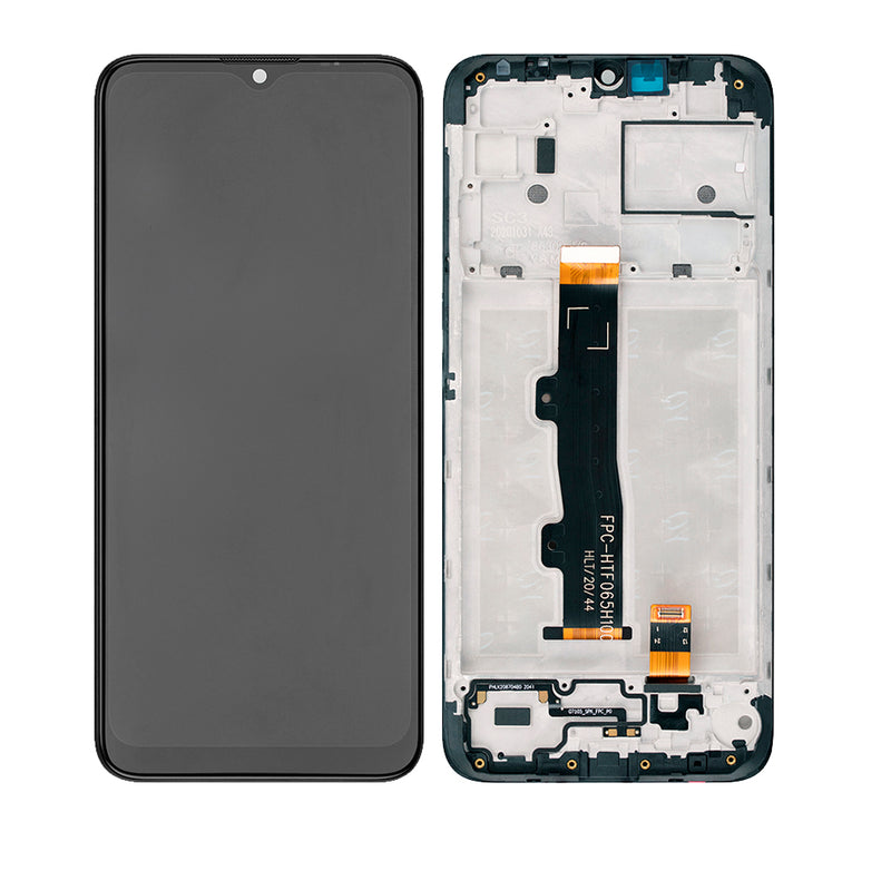 Motorola Moto E7 Plus (XT2081 / 2020) LCD Screen Assembly Replacement With Frame (Refurbished) (All Colors)