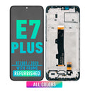 Motorola Moto E7 Plus (XT2081 / 2020) LCD Screen Assembly Replacement With Frame (Refurbished) (All Colors)