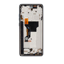 Motorola Moto G Stylus 5G (XT2517-3 /2025) / Edge 60 Stylus (XT2517-4 /2025) OLED Screen Assembly Replacement With Frame (Refurbished) (Pantone Gibraltar sea)