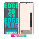 Motorola Moto Edge Plus / Edge 30 Pro (XT2201-1/4) / Edge X30 5G (XT2201 -2/6 /2022) LCD Assembly With Frame (Refurbished) (Black)