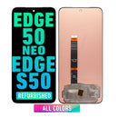 Motorola Moto Edge 50 Neo (XT2409-3 / 2024) / Edge S50 (XT2409-5 / 2024) OLED Assembly Without Frame (Refurbished) (All Colors)