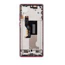 Motorola Moto Edge 50 Fusion 5G (XT2429 / 2024) OLED Assembly With Frame (Refurbished) (Hot Pink)