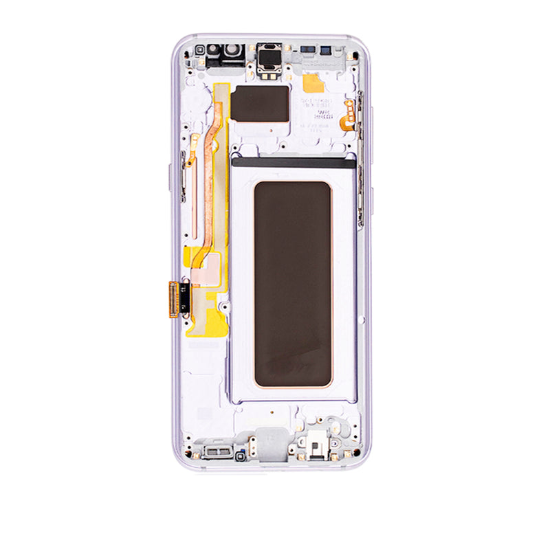 Samsung Galaxy S8 Plus LCD  Screen Assembly Replacement With Frame (OLED PLUS) (Orchid Gray / Purple)