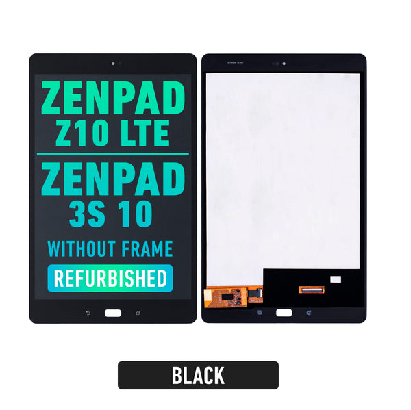 Asus ZenPad Z10 (LTE Version: ZT500KL) (P00I) / ZenPad 3S 10 (LTE Version: Z500KL) LCD Assembly Without Frame Replacement (Refurbished) (Black)