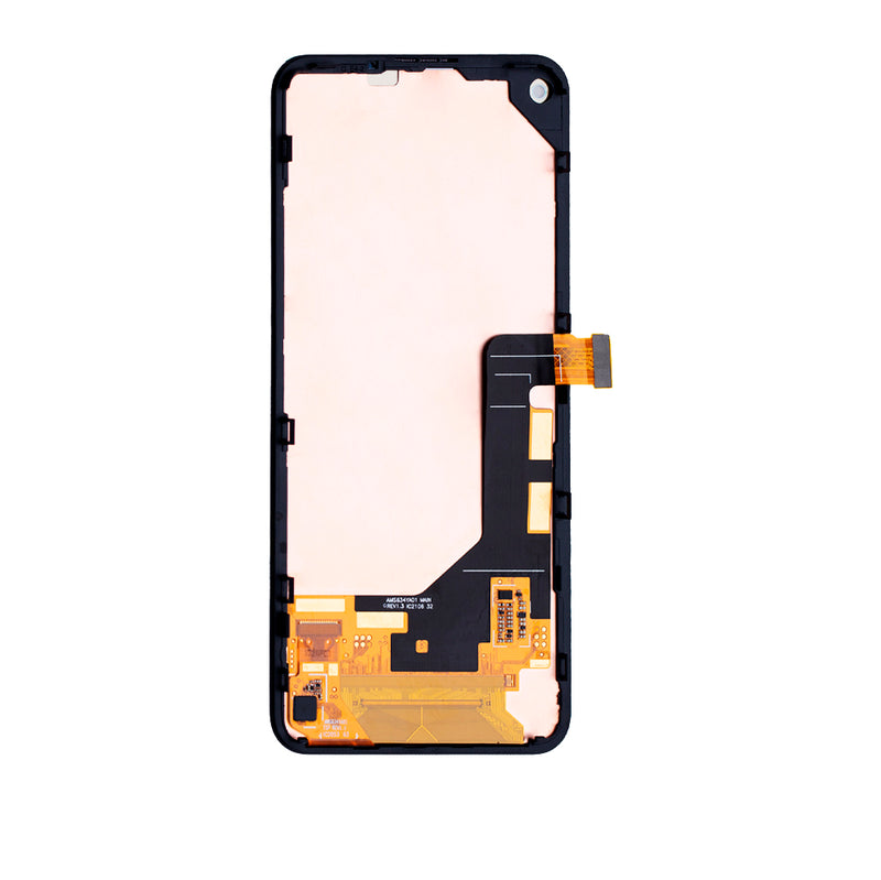 Google Pixel 5A 5G OLED Screen Assembly Replacement With Frame (Service Pack) (Black)