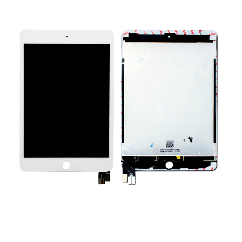 iPad Mini 5 LCD Screen Assembly Replacement With Digitizer (Sleep / Wake Sensor Flex Pre-Installed) (Refurbished Premium) (White)