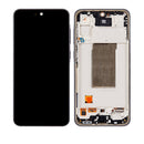 Samsung Galaxy A36 5G (A366 / 2025) OLED Screen Assembly Replacement With Frame (Refurbished) (Black)