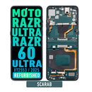 Motorola Razr Ultra 2025 (XT2551 / 2025) / Razr 60 Ultra (XT2551 / 2025) OLED Assembly With Frame (Refurbished) (Scarab)