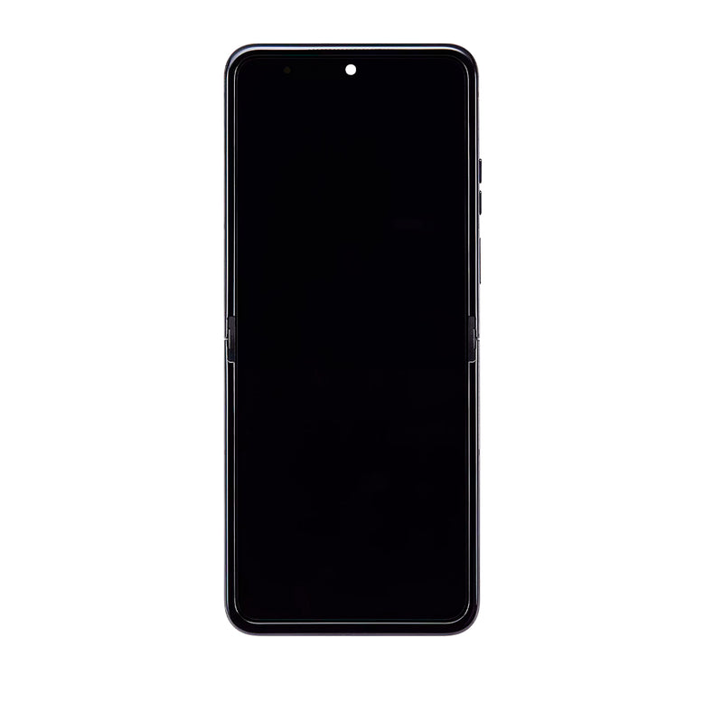 Motorola Razr Plus / Razr 50 Ultra (XT2451 / 2024) OLED Assembly With Frame (Refurbished) (Midnight Blue)