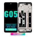 Motorola Moto G05 (XT2523 / 2025) LCD Assembly With Frame (Refurbished) (All Colors)