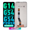 Motorola Moto G14 (XT2341-2 / 2023) / Moto G54 (XT2343-2 / 2023) / Moto G54 Power (XT2343-5 / 2023) / Moto G64 5G (XT2431 / 2024) LCD Assembly Without Frame (Refurbished) (All Colors)
