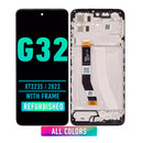 Motorola Moto G32 (XT2235 / 2022) LCD Assembly With Frame (Refurbished) (All Colors)