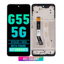 Motorola Moto G55 5G (XT2435 / 2024) LCD Assembly With Frame (Refurbished) (All Colors)