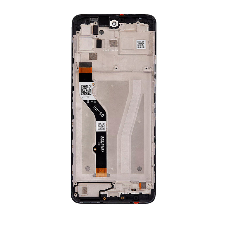 Motorola Moto G40 Fusion (XT2147-1) LCD Screen Assembly Replacement With Frame (Refurbished) (All Colors)